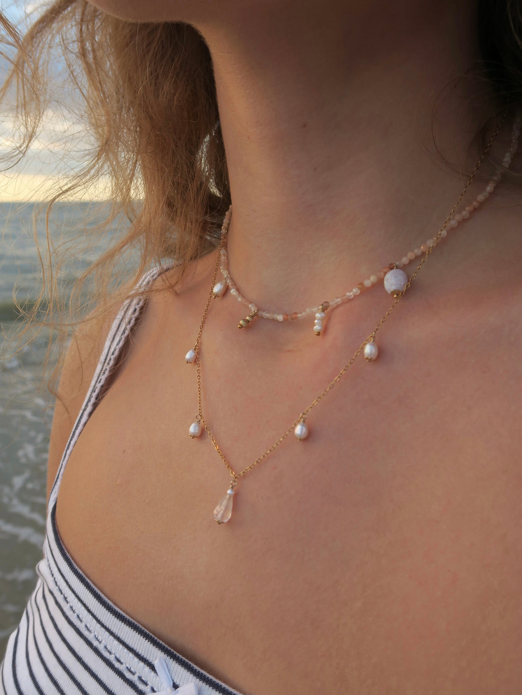 Collier Gouttes de Nacre
